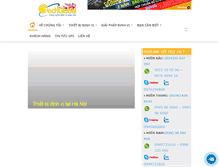 Tablet Screenshot of dinhvitoancau.vn